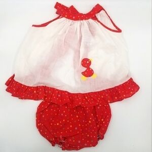 Vintage Royal Heir Duck Star Set 2T